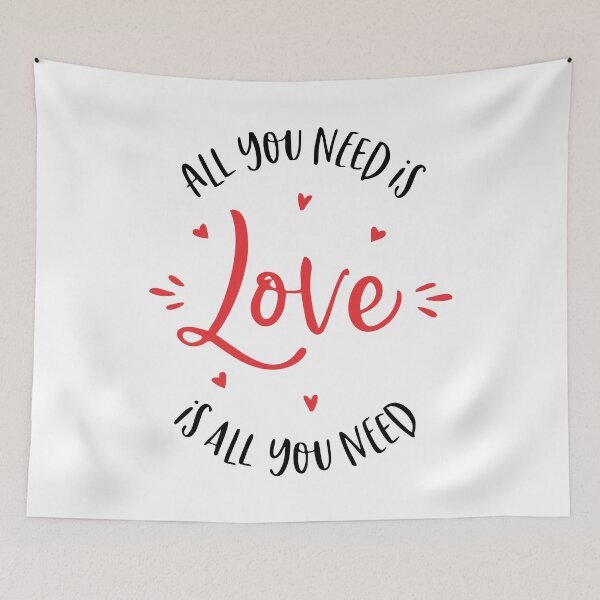Artikelvorschau, Alles was du brauchst ist Liebe ist alles was du brauchst entworfen und verkauft von PUNCH ME IN SHOP.