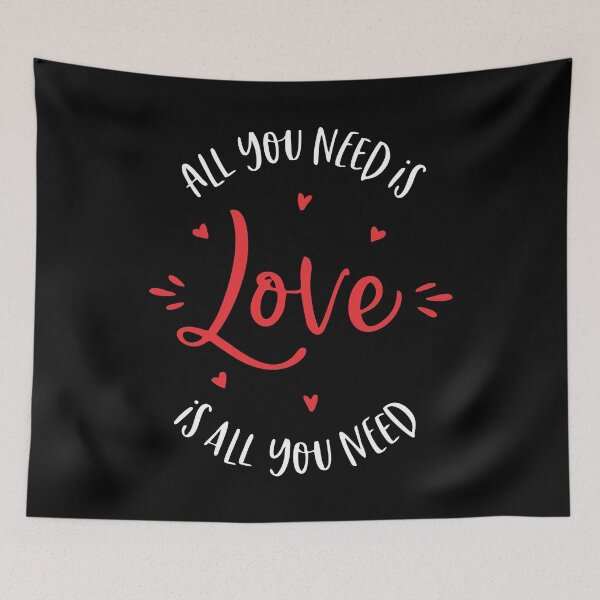 Artikelvorschau, Alles was du brauchst ist Liebe ist alles was du brauchst entworfen und verkauft von PUNCH ME IN SHOP.