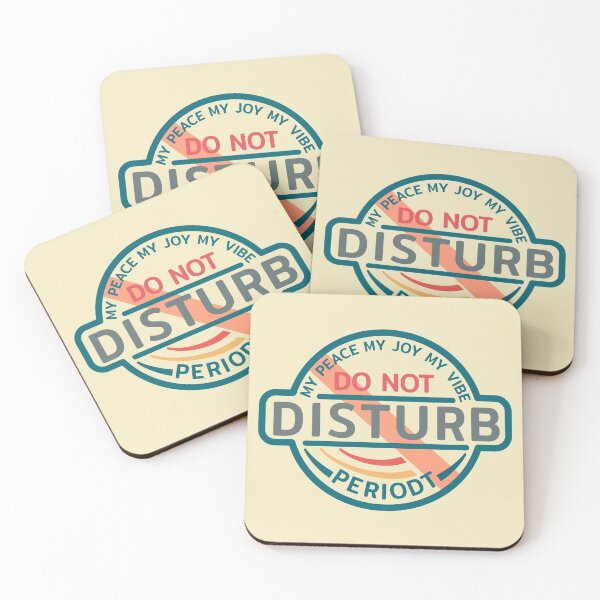Item preview, Vintage Do not disturb my peace designed and sold by taby2you.