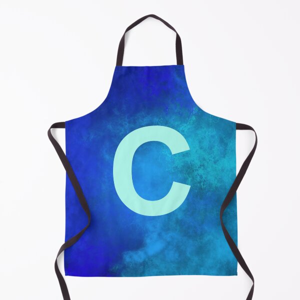 Item preview, Cosmic Fire Blue Alphabet C designed and sold by geoceltic.