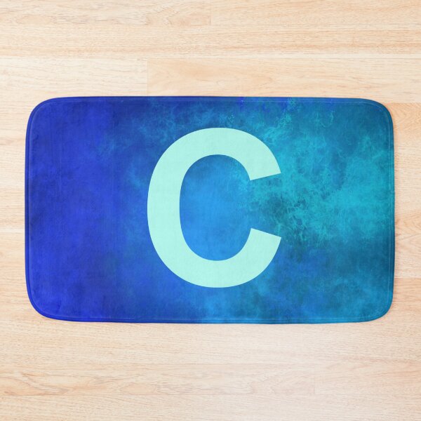 Item preview, Cosmic Fire Blue Alphabet C designed and sold by geoceltic.