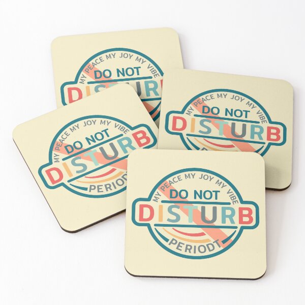 Item preview, Vintage Do not disturb my peace II designed and sold by taby2you.