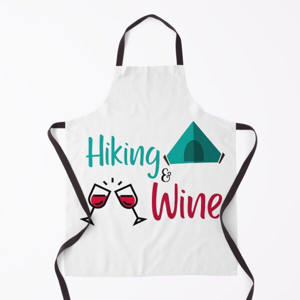 Item preview, Hiking and Wine designed and sold by SweetAndSpice.