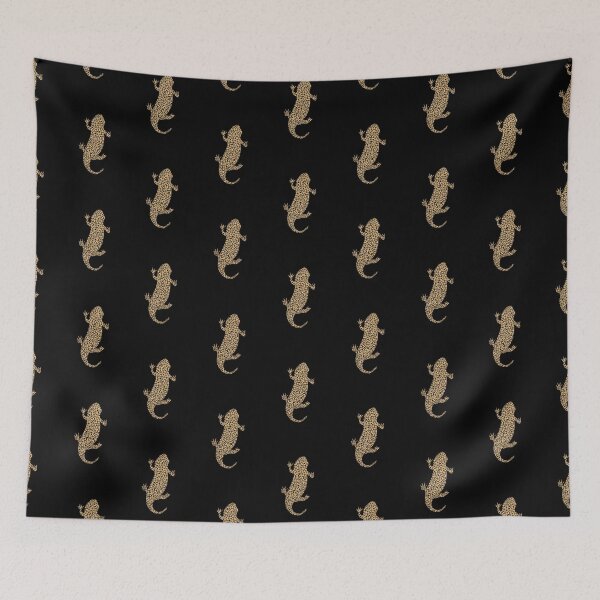 Item preview, Leopard print snazzy gecko designed and sold by Clara Ryder.