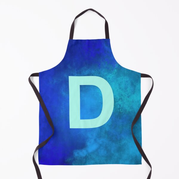 Item preview, Cosmic Fire Blue Alphabet D designed and sold by geoceltic.