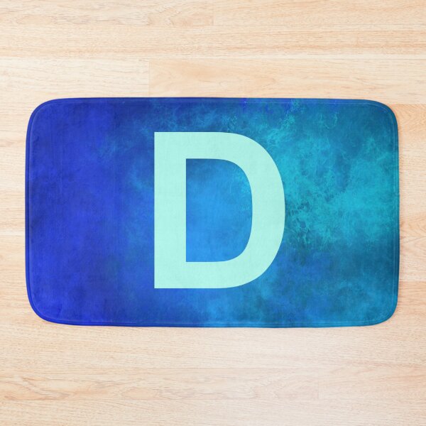 Item preview, Cosmic Fire Blue Alphabet D designed and sold by geoceltic.