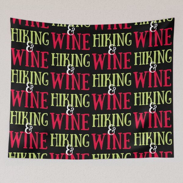 Item preview, Hiking and Wine 2 designed and sold by SweetAndSpice.