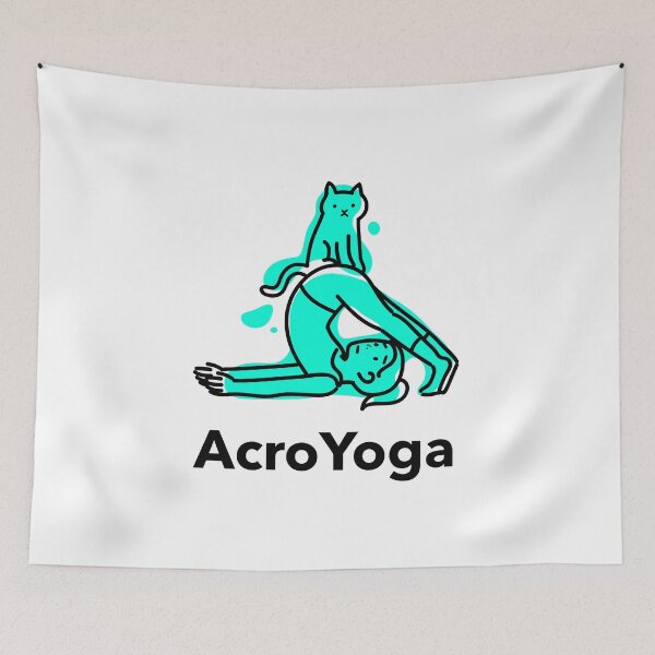 Item preview, AcroYoga With Your Pet designed and sold by Crafty-Mornings.