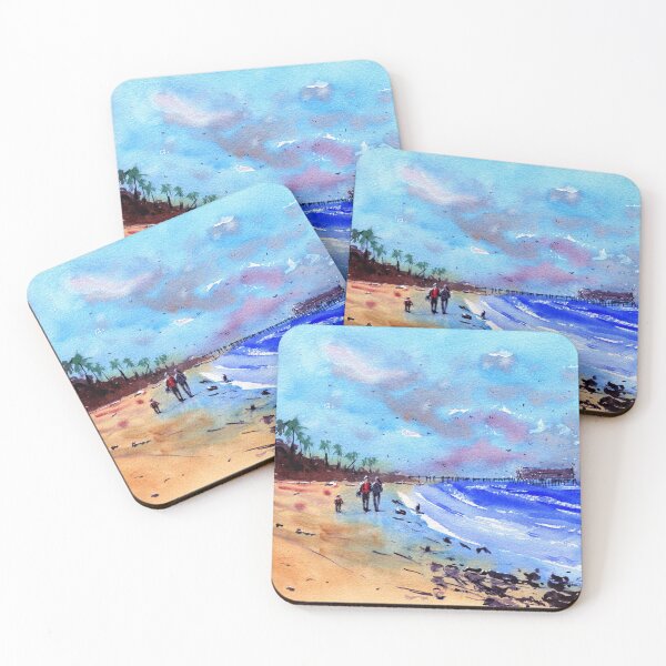 Item preview, Beach Scene 2 designed and sold by darrenyeoart.
