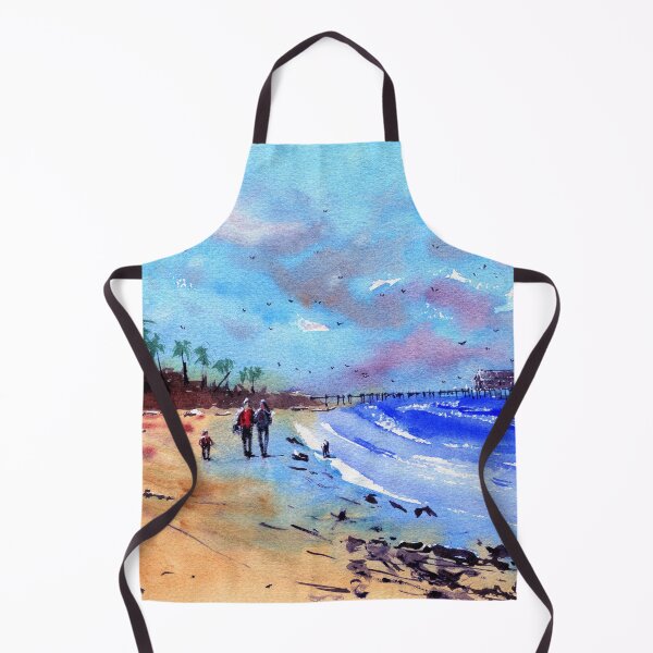 Item preview, Beach Scene 2 designed and sold by darrenyeoart.