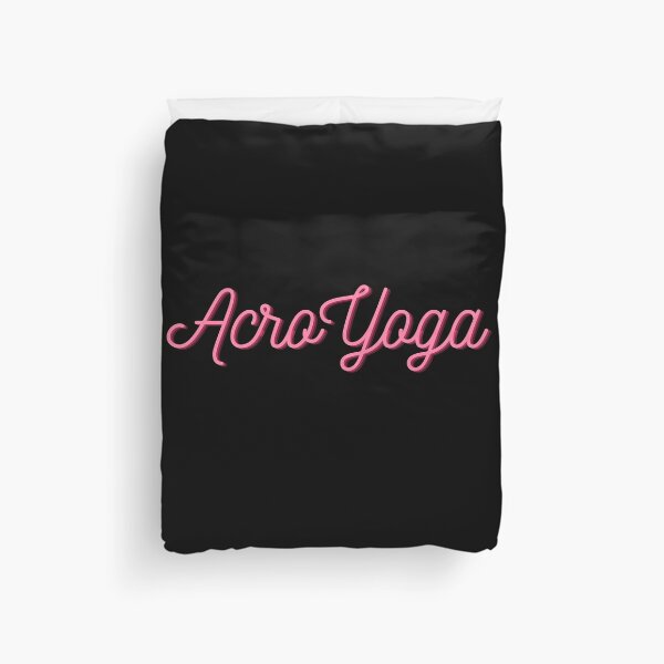 Item preview, AcroYoga Pink Letters designed and sold by Crafty-Mornings.