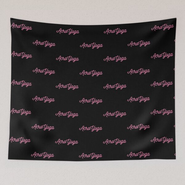 Item preview, AcroYoga Pink Letters designed and sold by Crafty-Mornings.