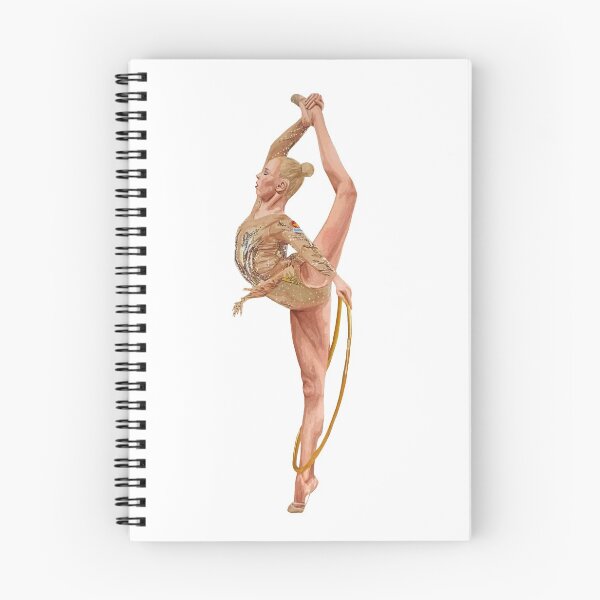 Item preview, Rhythmic Gymnastics Yana Kudryavtseva Hoop - Backgrab designed and sold by rhythmicdrawing.