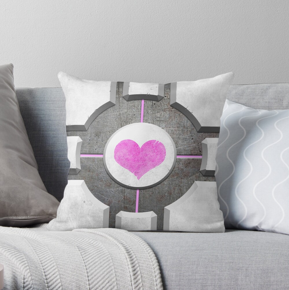 companion cube pillow