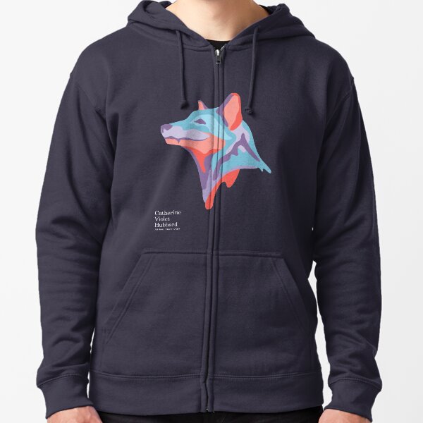 Catherine's Fox - Dark Shirts Zipped Hoodie