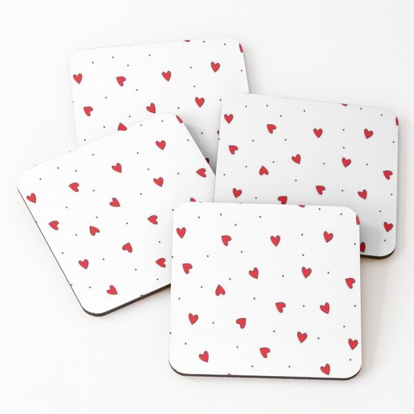 Item preview, Cute Tiny Red Hearts designed and sold by KookDesignZ.
