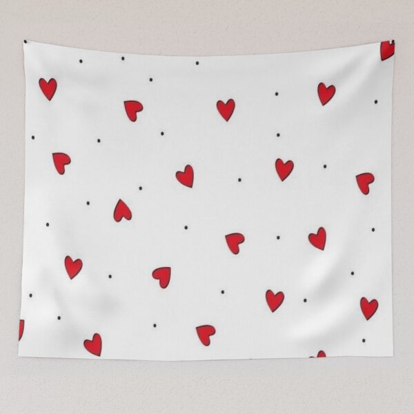 Item preview, Cute Tiny Red Hearts designed and sold by KookDesignZ.