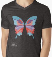 Catherine's Butterfly - Dark Shirts Men's V-Neck T-Shirt