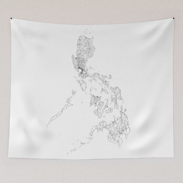 Item preview, Philippines Map, Art Print By LandSartprints designed and sold by LandSartprints.
