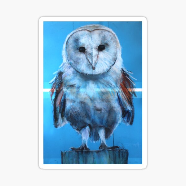 Blue Owl Sticker