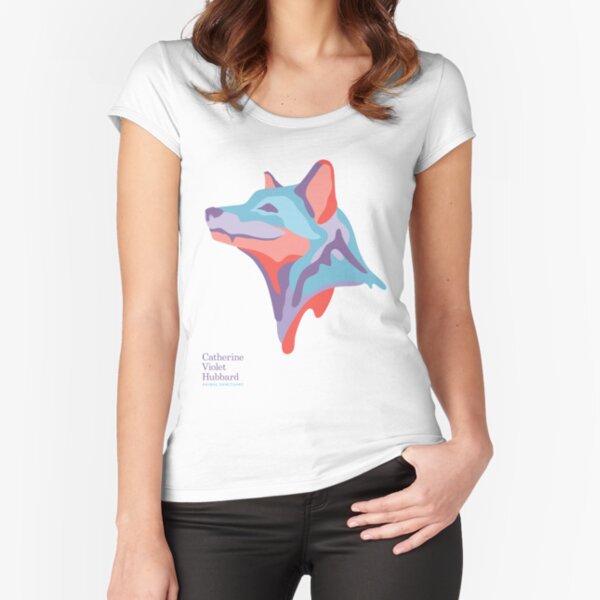 Catherine's Fox - Light Shirts Fitted Scoop T-Shirt