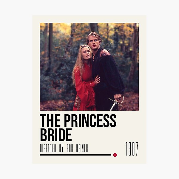 The Princess Bride Movie Poster Photographic Print