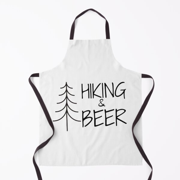 Item preview, Hiking and Beer White designed and sold by SweetAndSpice.