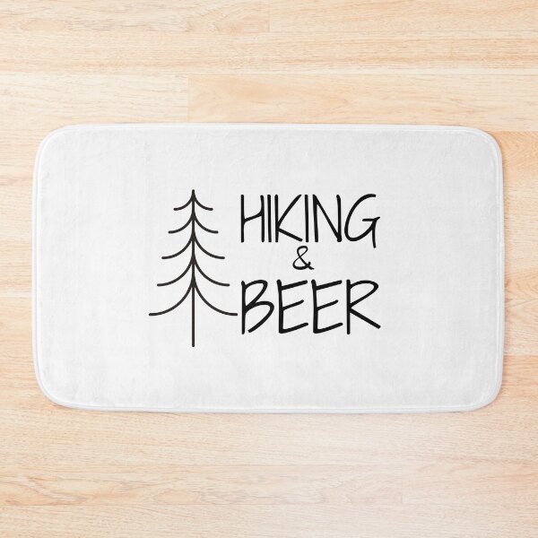 Item preview, Hiking and Beer White designed and sold by SweetAndSpice.