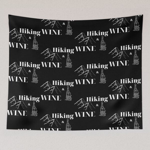 Item preview, Copy of Hiking and Beer (Mountain & Bottle) Black designed and sold by SweetAndSpice.