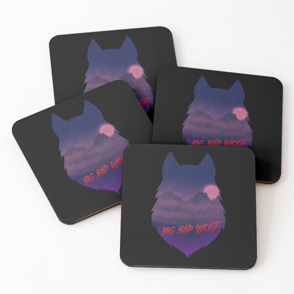 Item preview, Big Bad Wolf - Sticker / T-shirt design designed and sold by CreepyKretins..