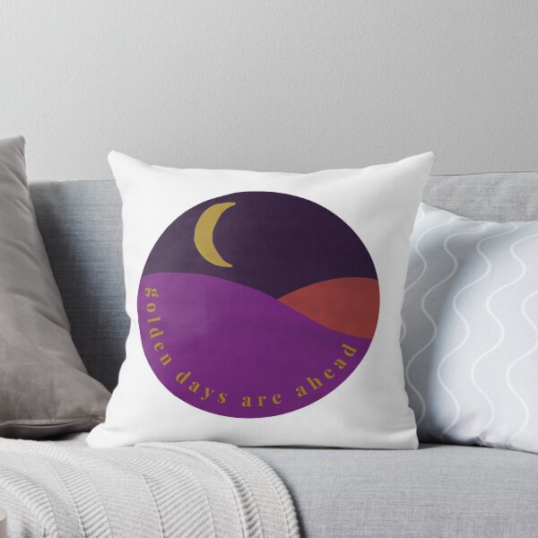 Item preview, Golden Days are Ahead Night Moon Mountains designed and sold by vicnat.
