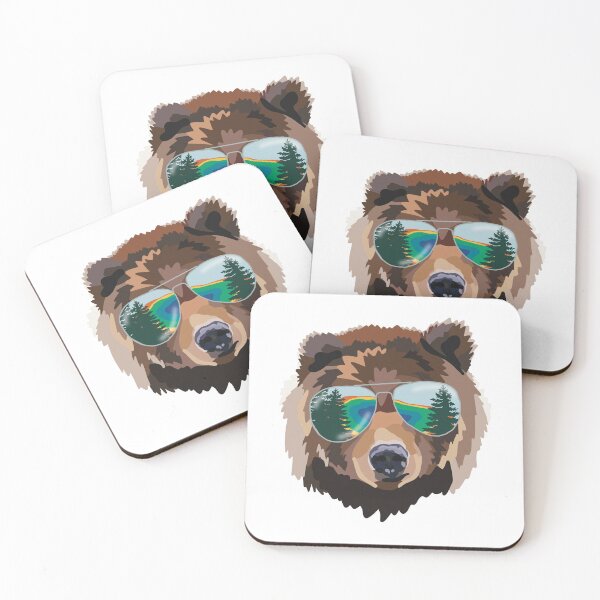 Item preview, Yellowstone National Park Travel Bear  designed and sold by novaveradesign.