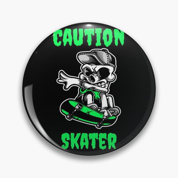 Item preview, Caution Skater - Skateboard Design designed and sold by 1chillin.
