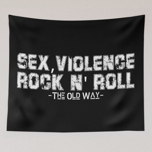 Artikelvorschau, Sex, Gewalt und Rock N 'Roll entworfen und verkauft von BB4LProductions.
