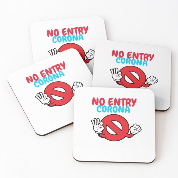Item preview, No entry corona designed and sold by AMBERGIGGS.