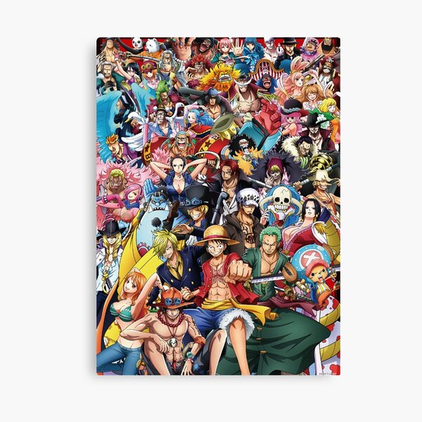 Onepiece Canvas Prints Redbubble