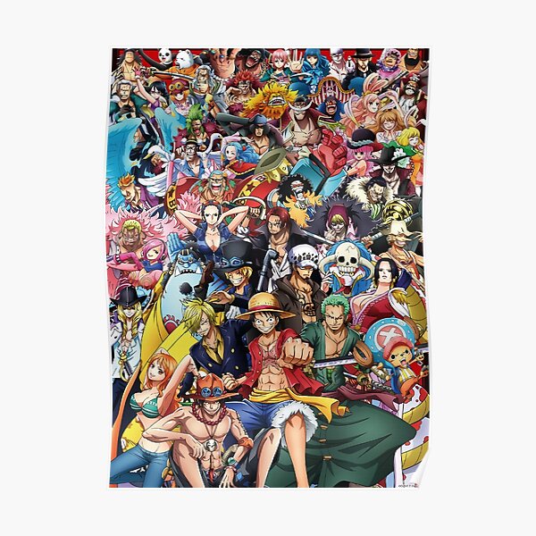 One Piece Posters Redbubble