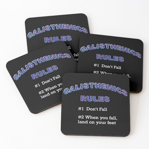 Item preview, Calisthenics Rules - Workout / Gym Design designed and sold by 1chillin.