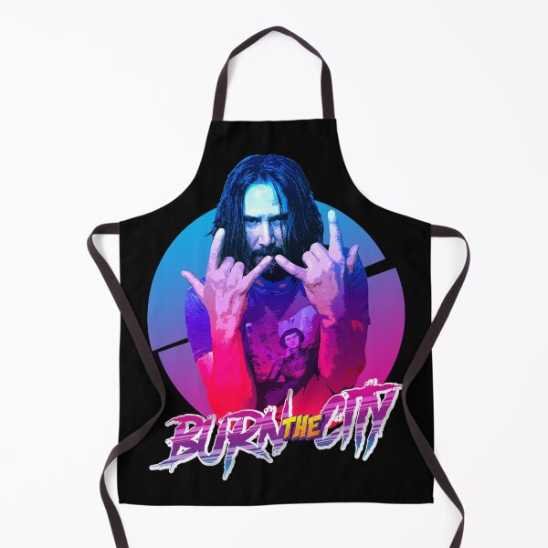 Item preview, metal keanu burn the city designed and sold by unfamouzzz.