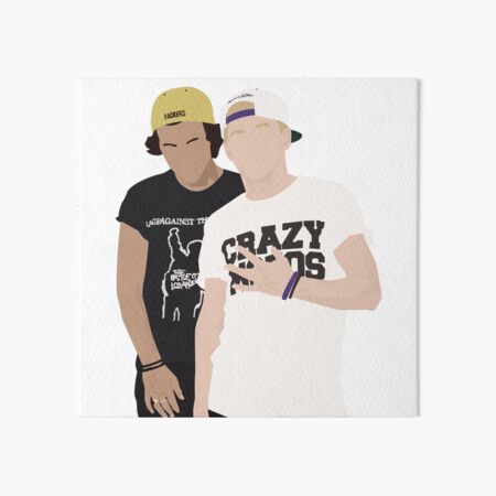 harry styles & niall horan frat boys Art Board Print