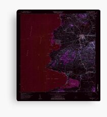 USGS TOPO Map Puerto Rico PR Puerto Real 362203 1966 20000 Inverted Canvas Print