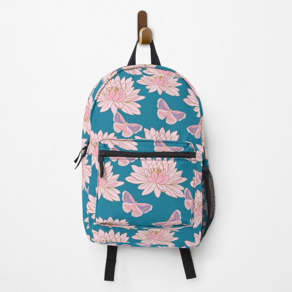 Item preview, Lotus With Pink Butterflies designed and sold by BhavyaBathla.