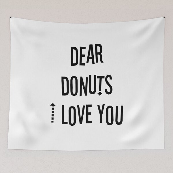 Item preview, dear donuts i love you, donut lovers, donuts designed and sold by Dkh Fashion.