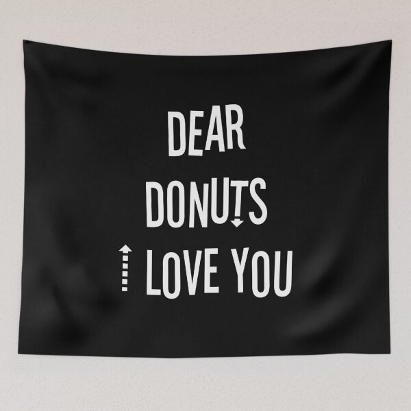 Item preview, dear donuts i love you, donut lovers, donuts designed and sold by Dkh Fashion.