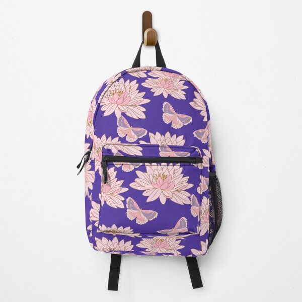 Item preview, Pink Lotus With Pink Butterflies designed and sold by BhavyaBathla.