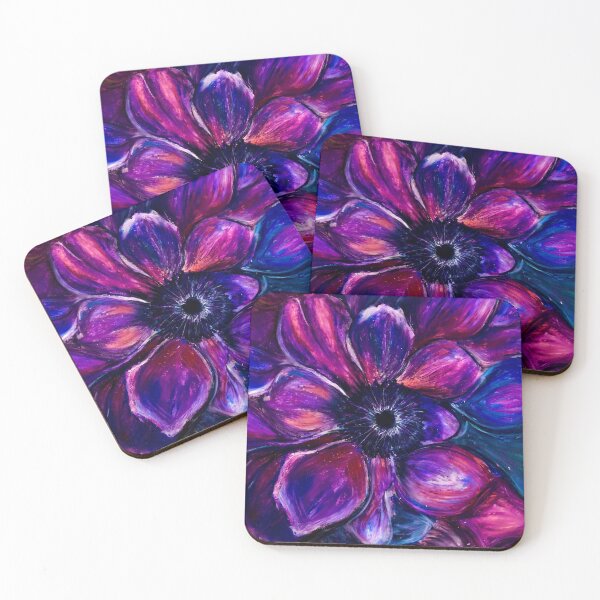 Item preview, Purple and Blue Flower  designed and sold by Gingybread.