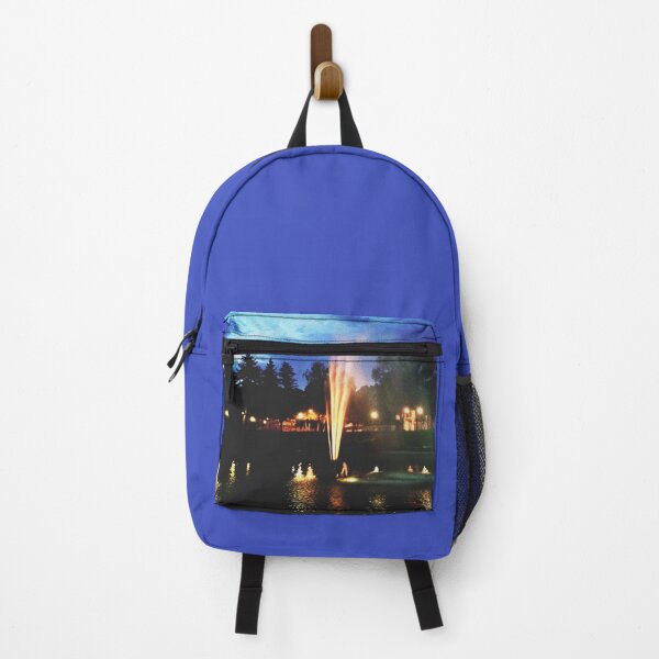 Item preview, Colorful fountain at night designed and sold by helenkaiy.
