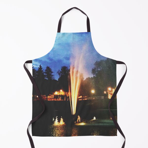 Item preview, Colorful fountain at night designed and sold by helenkaiy.