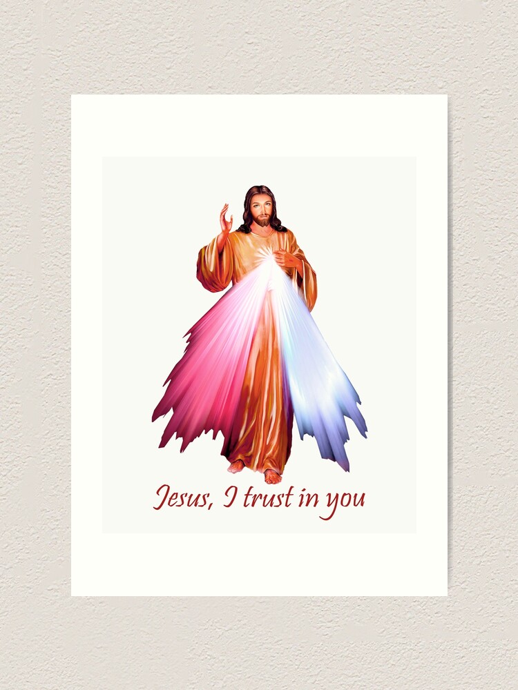Divine Mercy Image (transparent background design) divine-mercy-image-transparent-background-design-art-print-for-sale-by-brasilia-redbubble
