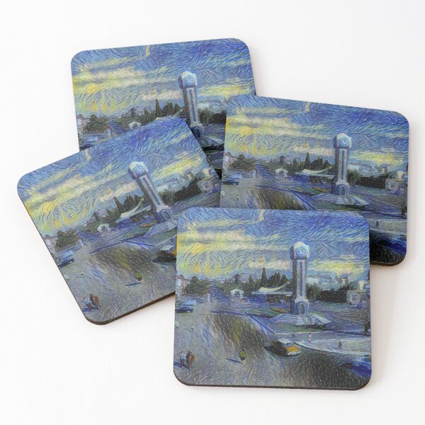 Item preview, Homs New Clock Square (2nd view) - Starrynight designed and sold by Homsalgia.